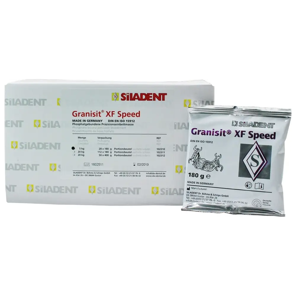 SILADENT Granisit® XF Speed - Karton 28 x 180 g Beutel