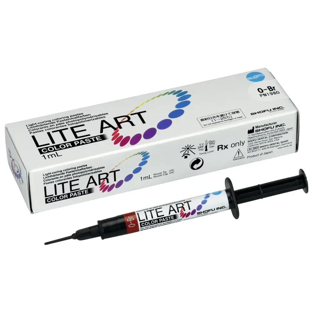SHOFU LITE ART - Packung 1 ml orange-brown