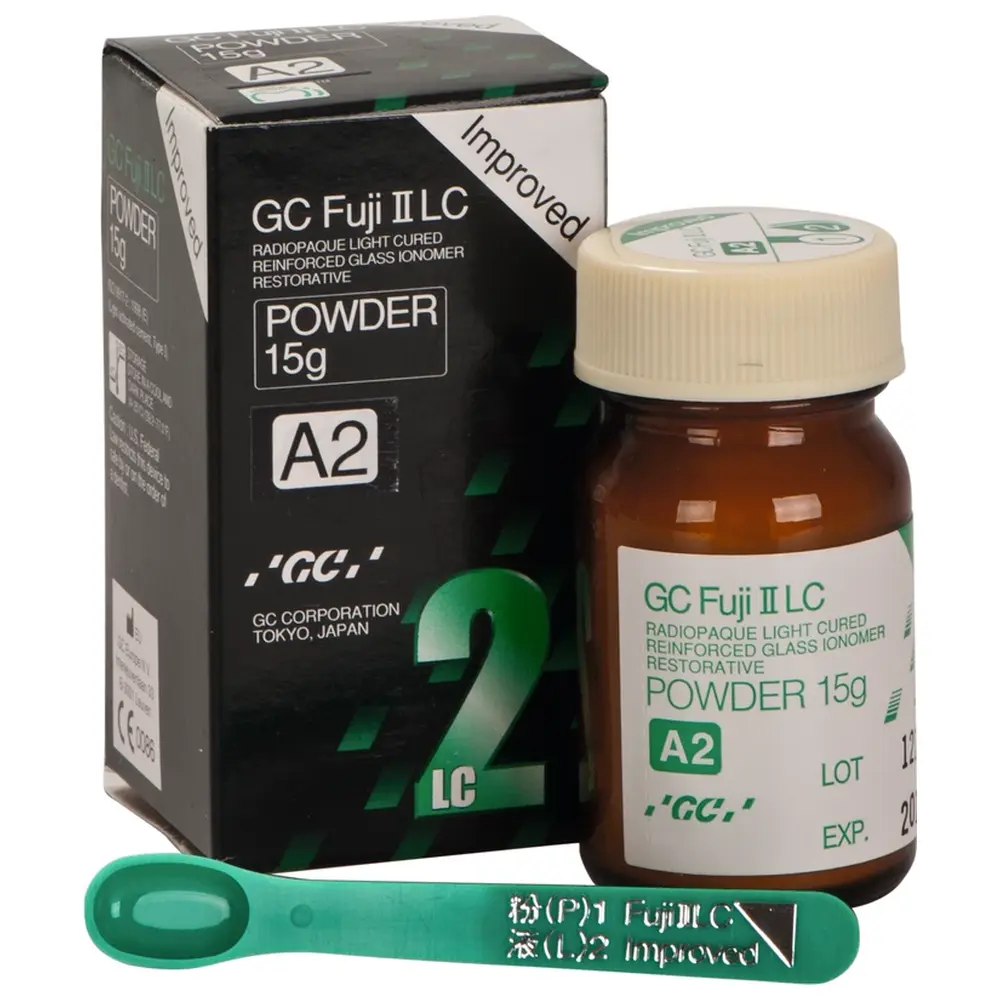 GC Fuji® II LC Improved - Nachfüllpackung 15 g Pulver A2