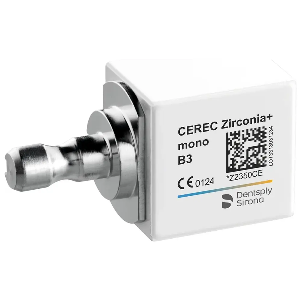 Dentsply Sirona CEREC Zirconia+ - Packung 3 Stück mono B3
