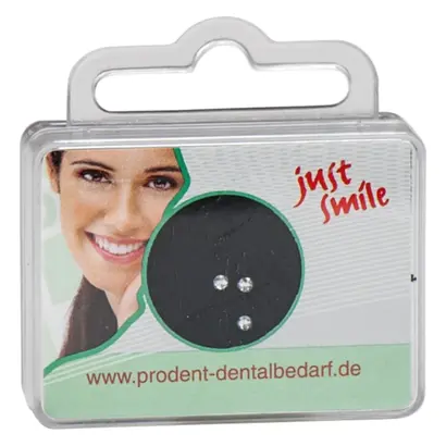 Prodent Dentalbedarf GmbH Diamonds Kreis Rosenschliff weiß D1,8mm Pa 3
