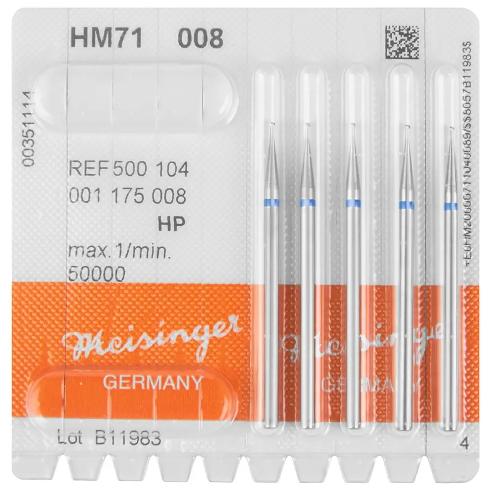 Hager & Meisinger HM-Bohrer 71 - Packung 5 Stück HP, Figur 001, ISO 008