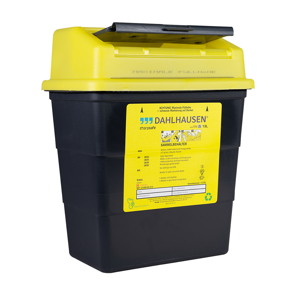 GX253440_Sharpsafe_13_L_Abwurfbehaelter_St Sharpsafe 13 L Abwurfbehälter St