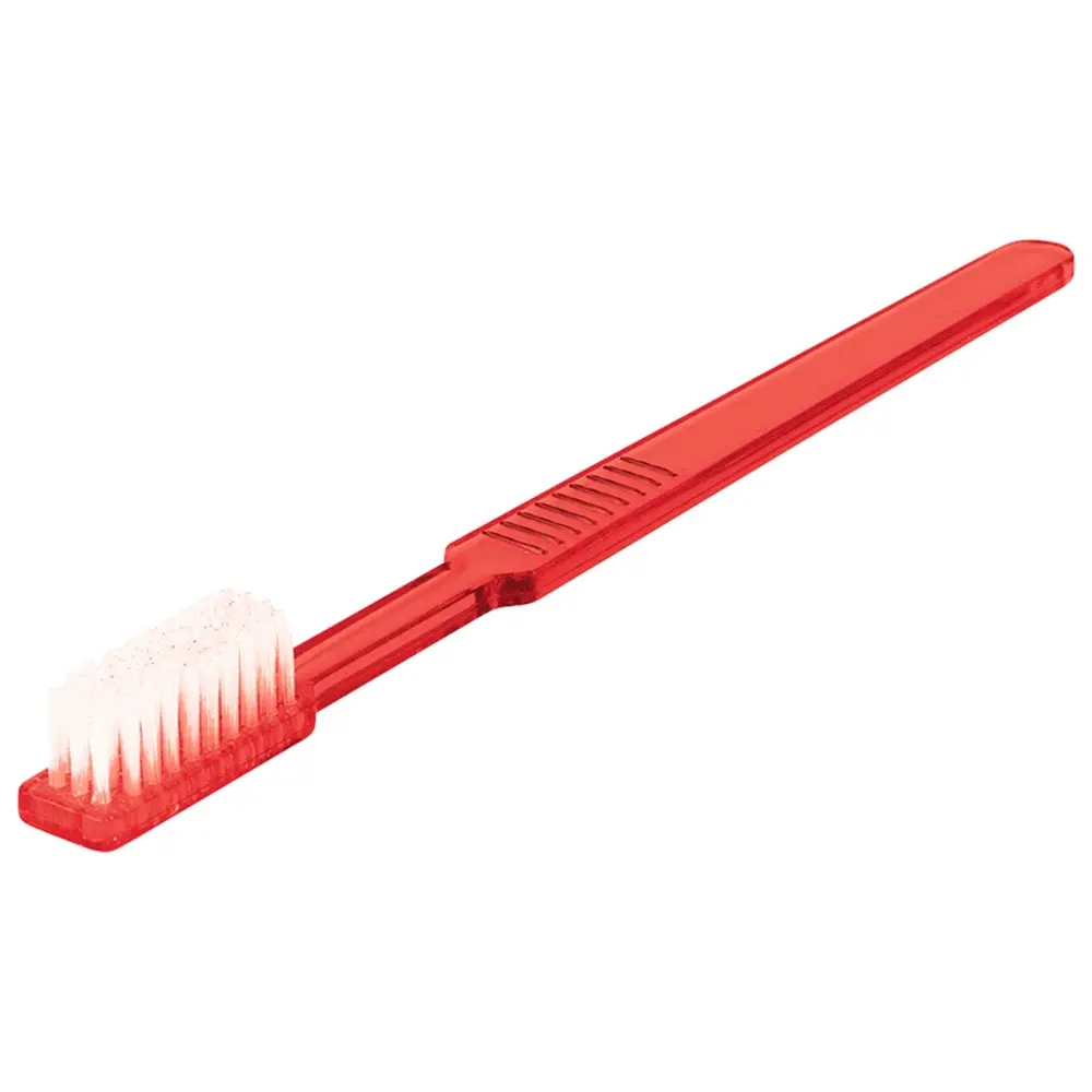 Unigloves UNIBRUSH Einmal Zahnbürsten - Box 100 Stück rot