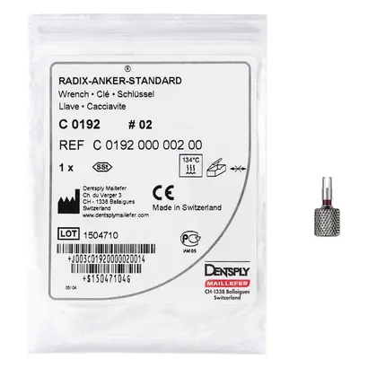 Dentsply Sirona Europe GmbH RADIX-ANKER-Steckschlüssel Gr.2 St Dentsply Sirona Europe GmbH RADIX-ANKER-Steckschlüssel Gr.2 St