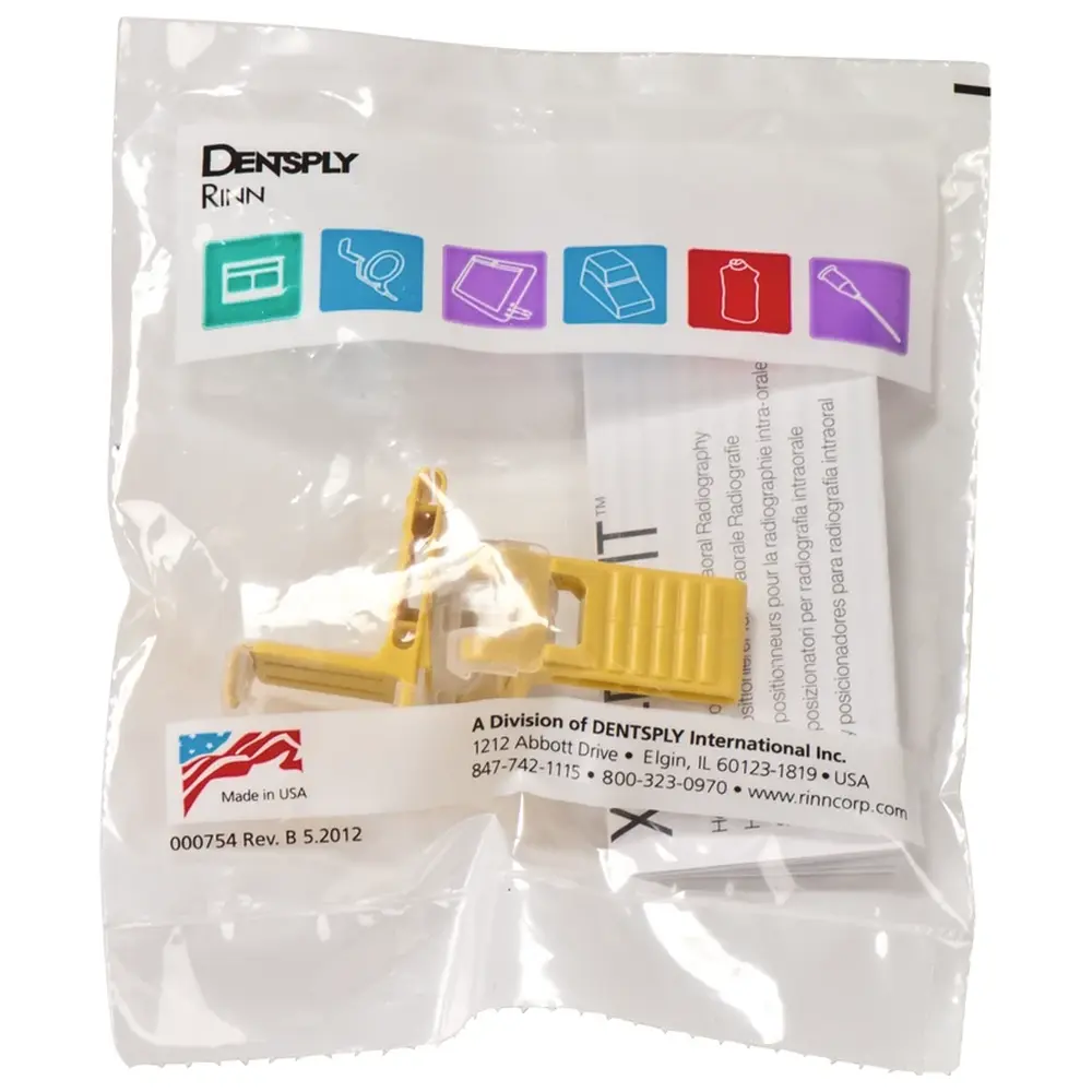 Dentsply Sirona XCP-DS FIT - Packung 2 Bissblöcke Molar, gelb