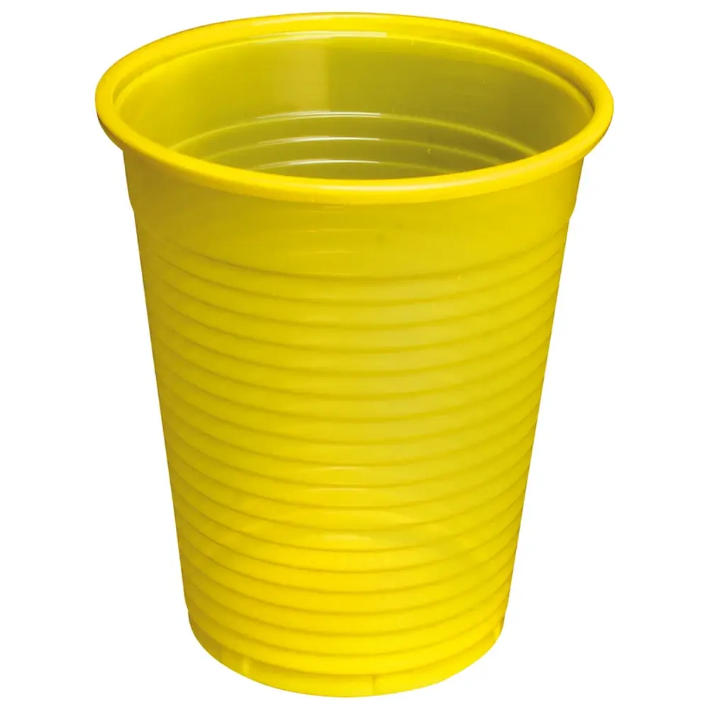 Euronda Monoart® Mundspülbecher - Karton 3.000 Stück gelb, 180 ml