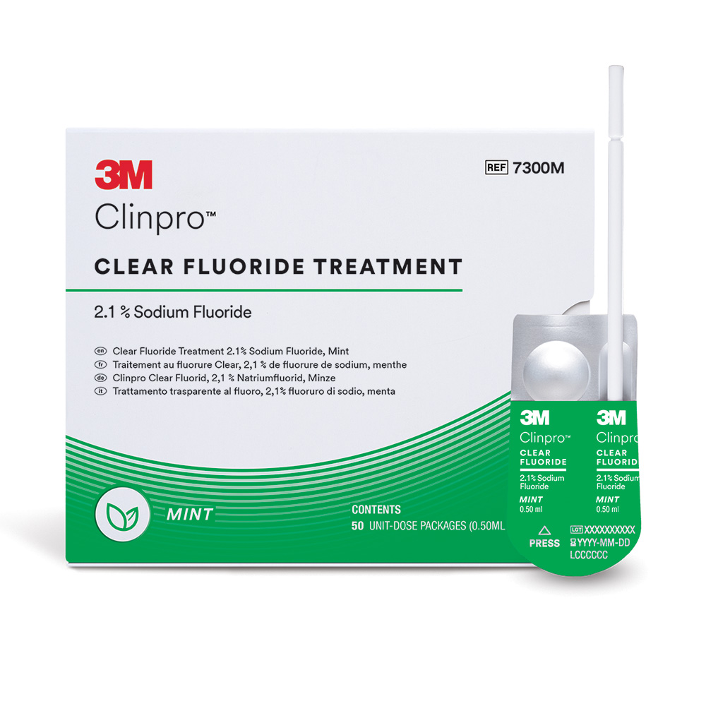 Clinpro Clear Fluorid Minze L-Pop