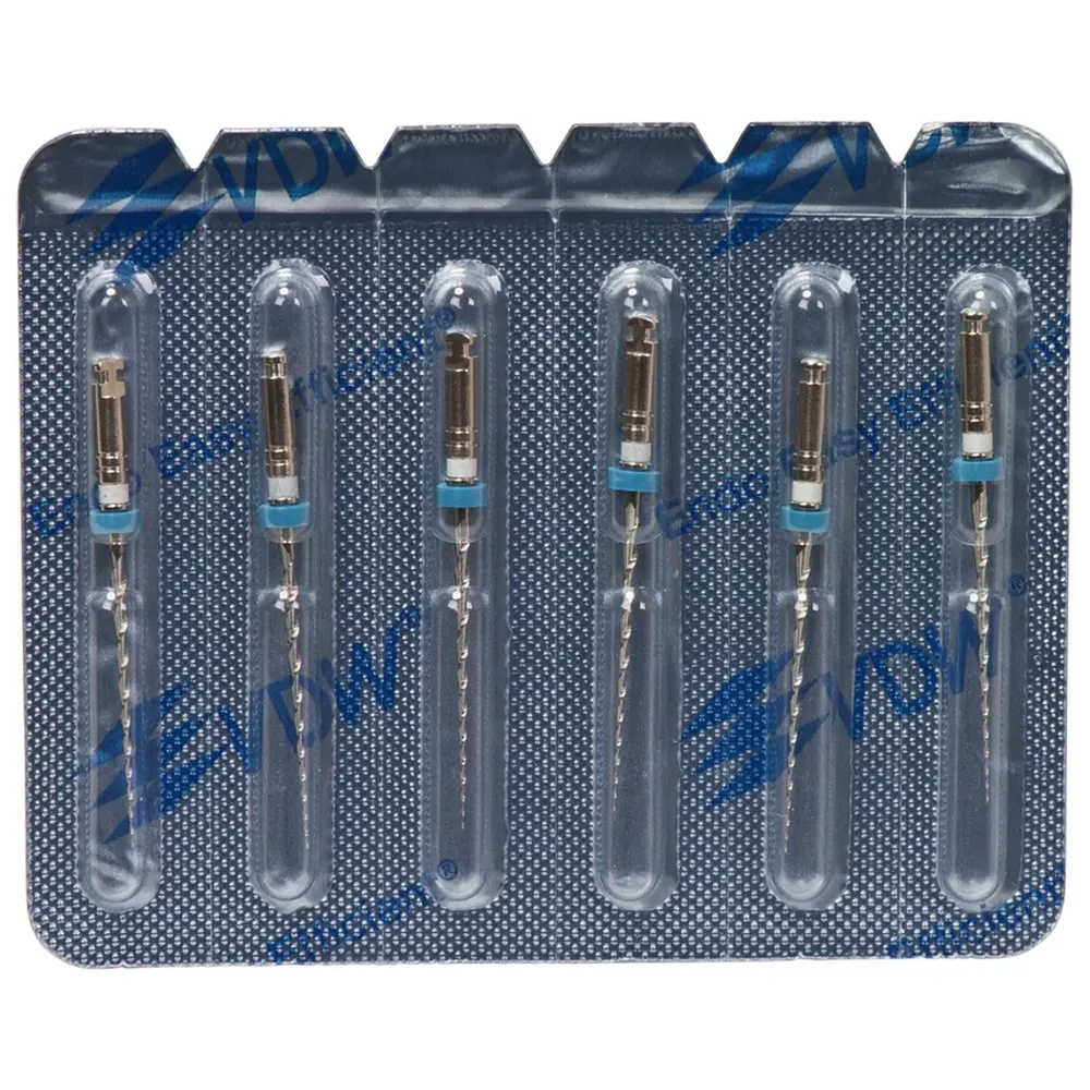 VDW Mtwo® - Blisterpackung 6 InstrumenteABT 21 mm, 25 mm, Taper.05, ISO 015