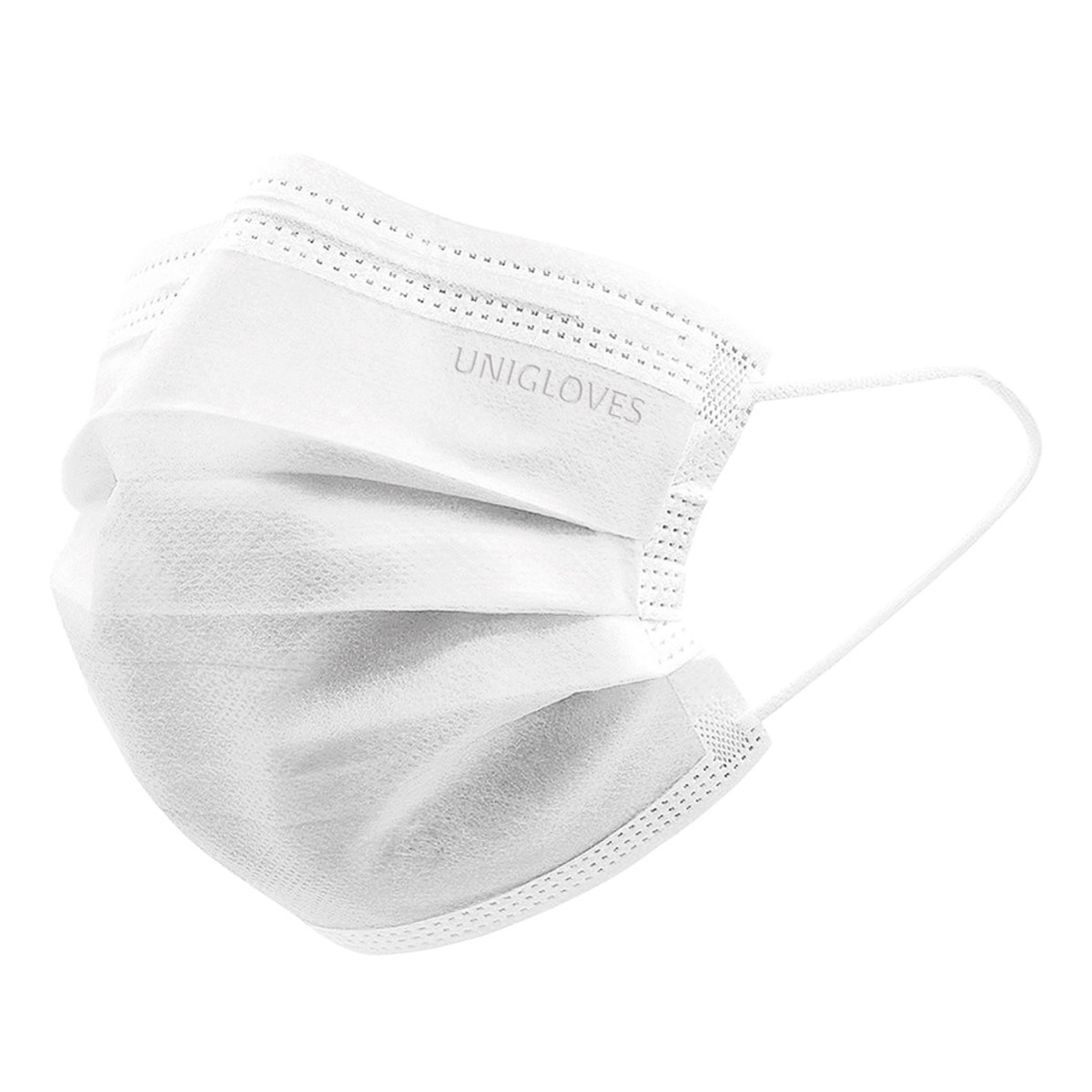 Mundschutz Profil Plus latexfr.weiß 50St