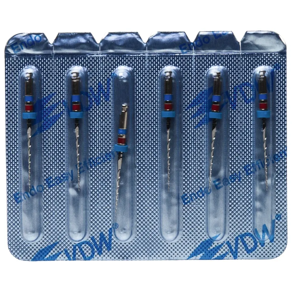 VDW Mtwo® - Blisterpackung 6 Revisionsinstrumente ABT 16 mm, 21 mm, Taper.05, ISO 025