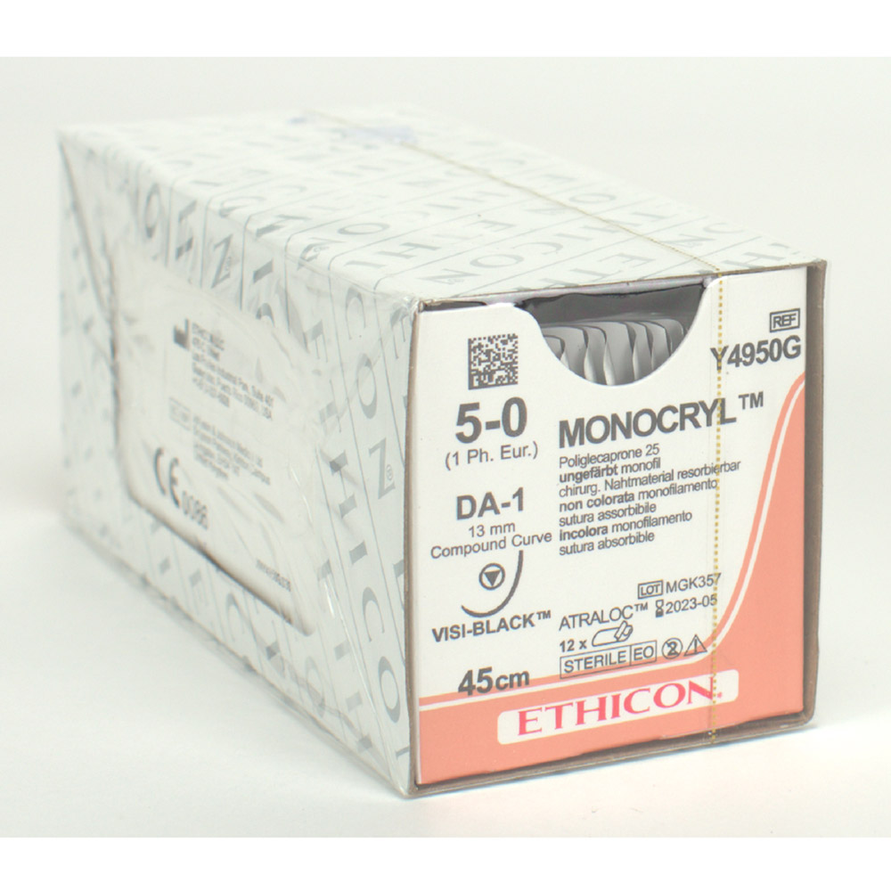 Monocryl Plus ungef. DA1 VB 5-0/0,45