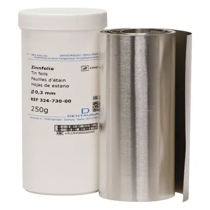 Dentaurum GmbH & Co. KG Zinnfolie L114cm S0,30mm Ro 250g