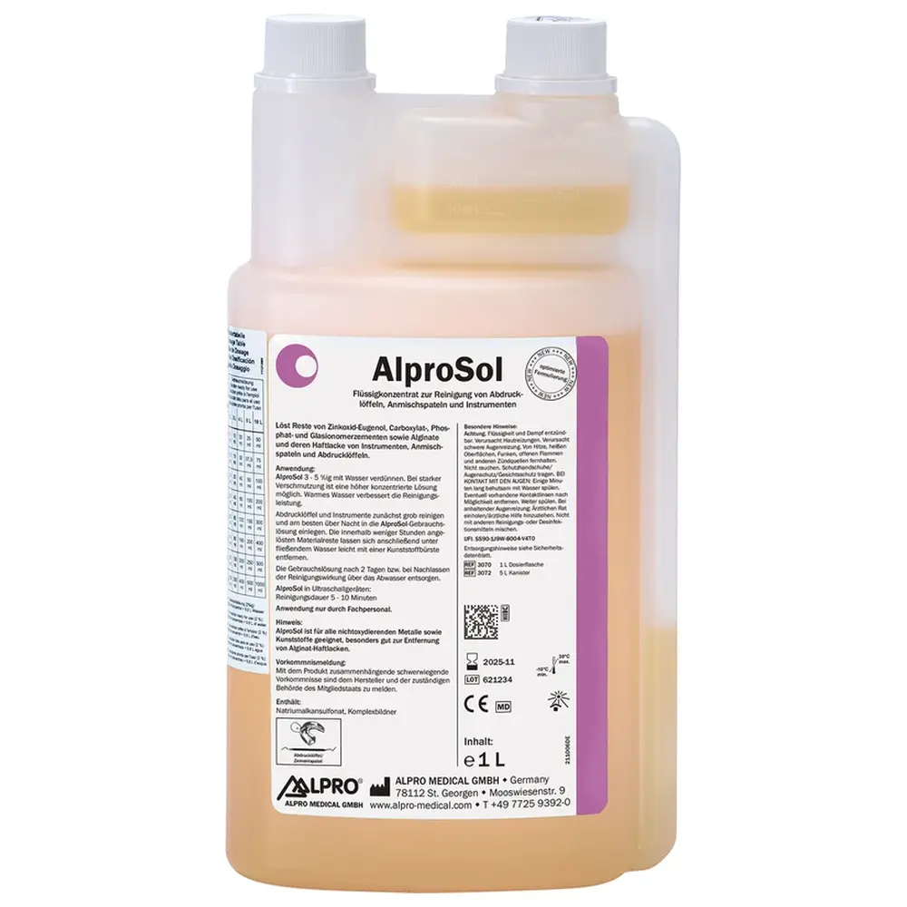 ALPRO MEDICAL AlproSol - Dosierflasche 1 Liter, orange