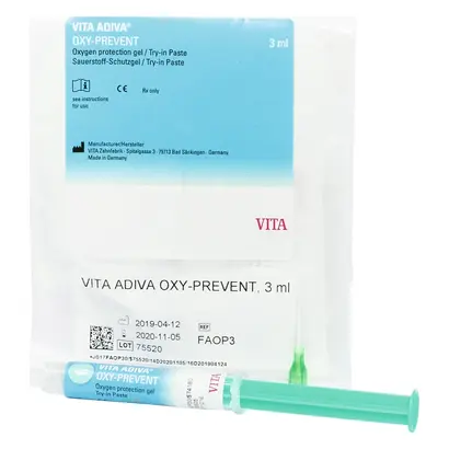VITA Zahnfabrik H. Rauter GmbH & Co. KG VITA ADIVA OXY-PREVENT Spritze VITA Zahnfabrik H. Rauter GmbH & Co. KG VITA ADIVA OXY-PREVENT Spritze