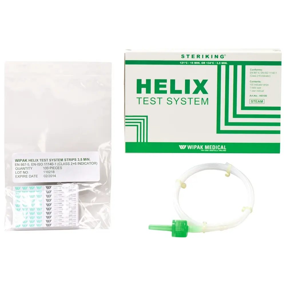 Steriking HELIX TEST SYSTEM - Packung 100 Stück HX 100