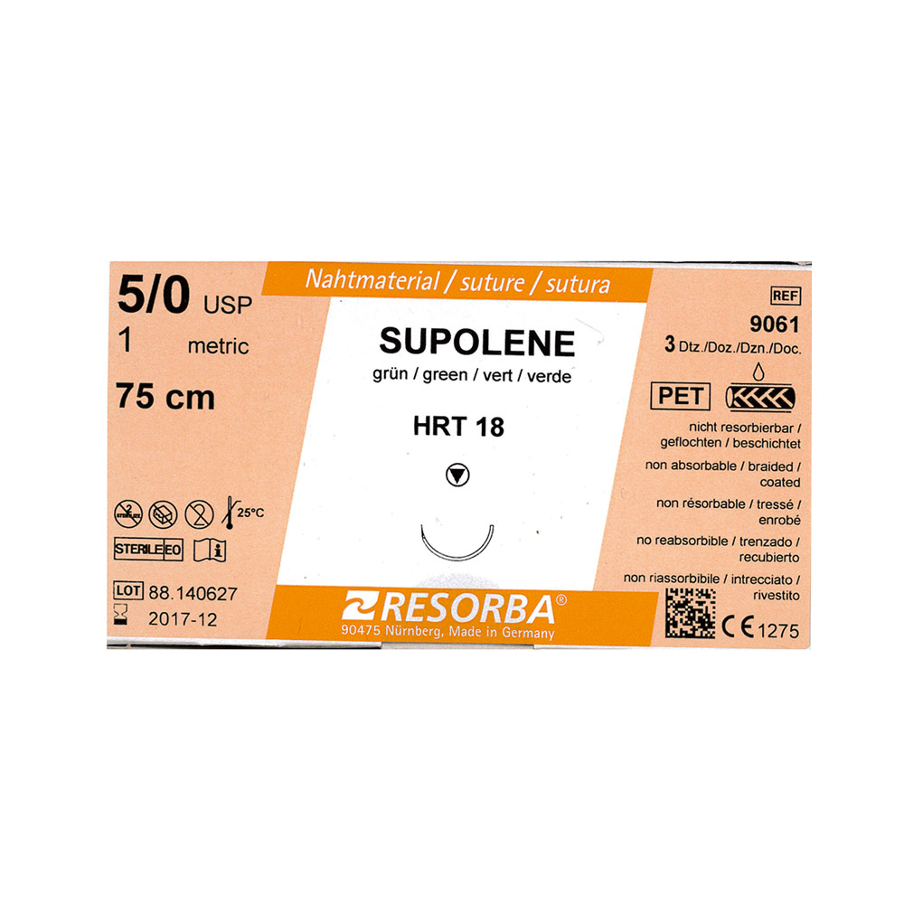 Supolene grün gefl.3/0 HRT18 3Dtz