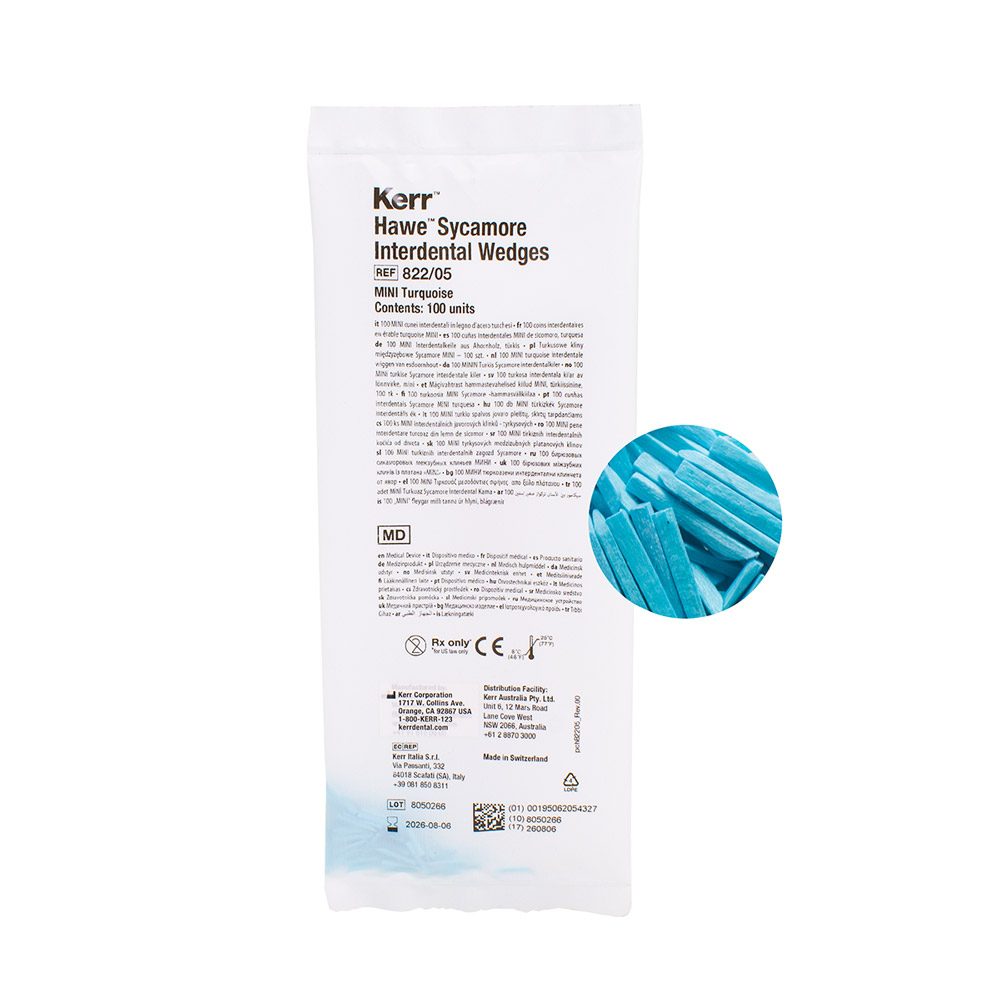 GX48393_InterdKeile_mituerkis_82205_100St_Pa Interd.Keile mi.türkis 822.05 100St Pa