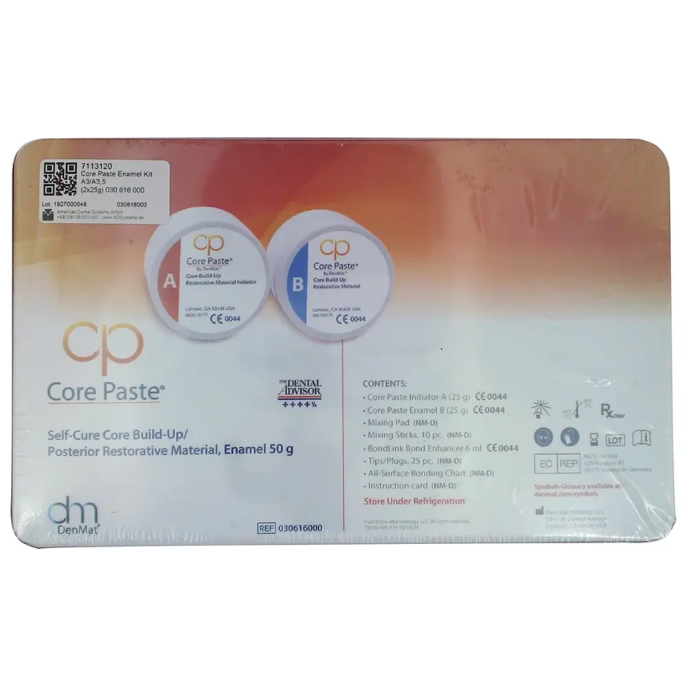 American Dental Core Paste - Kit 2 x 25 g Dose (A3, A3,5), Zubehör
