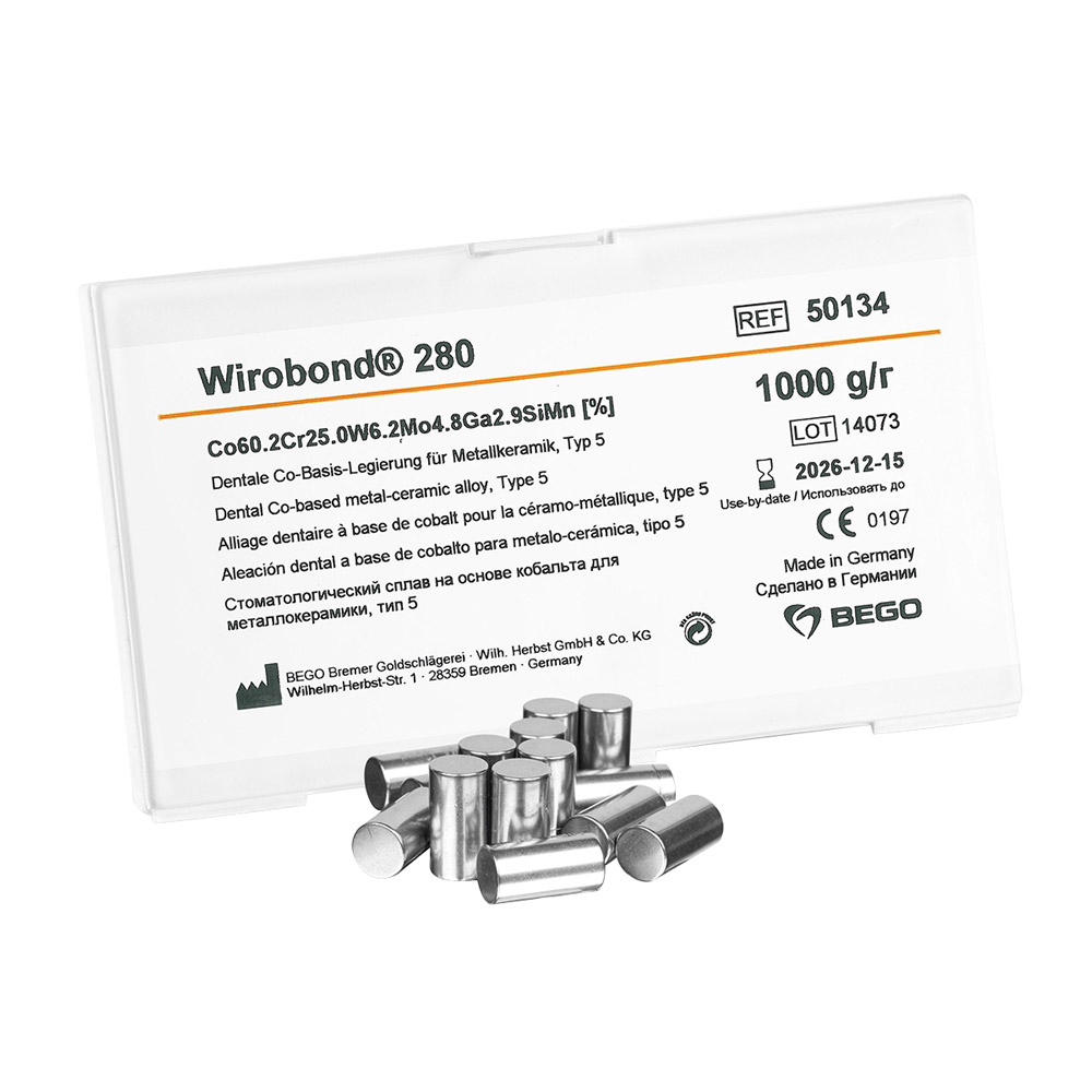 Bego Bremer Goldschläger Wilh. Herbst & Co Wirobond 280 1000g