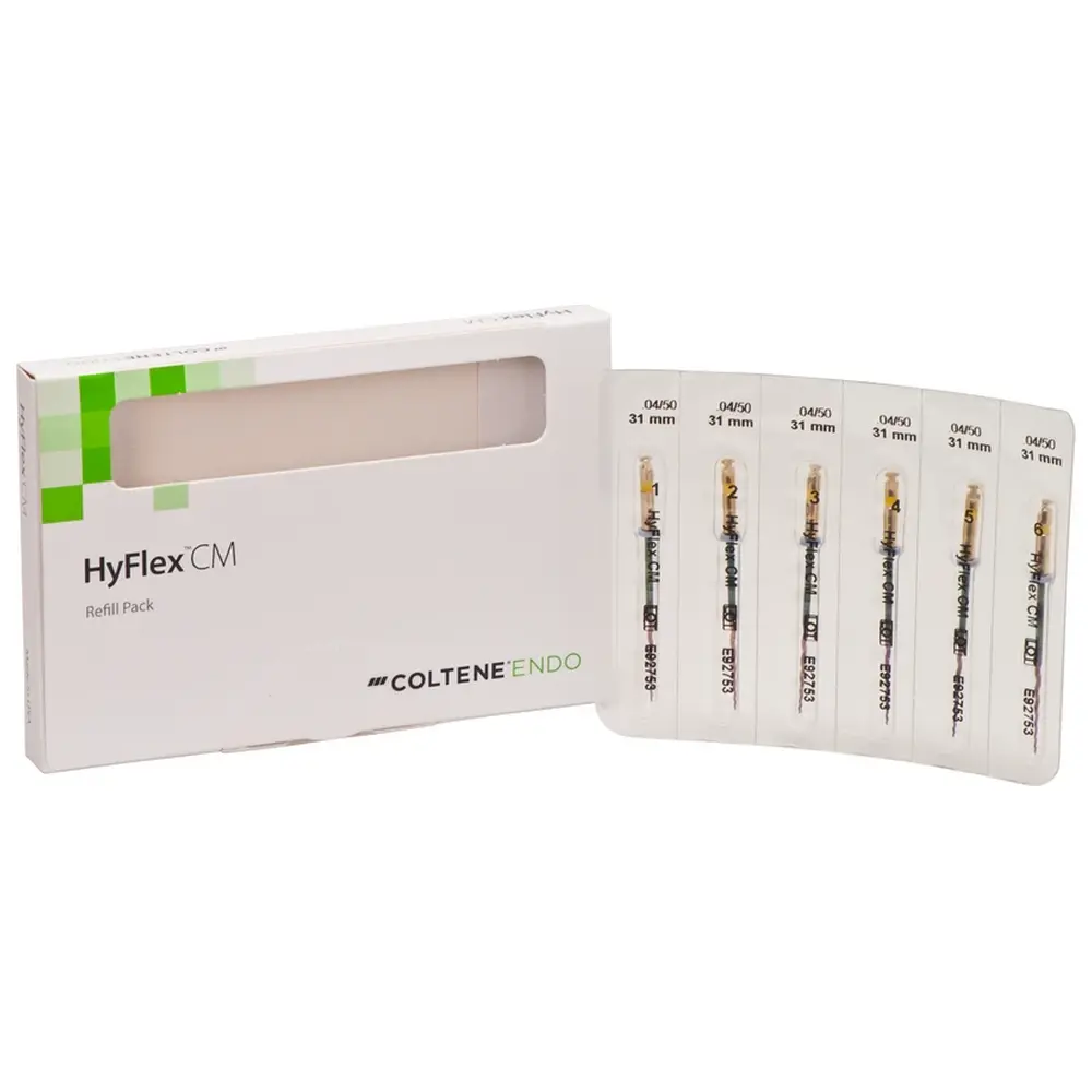 COLTENE HyFlex® CM - Packung 6 Stück 31 mm, Taper.04 ISO 050