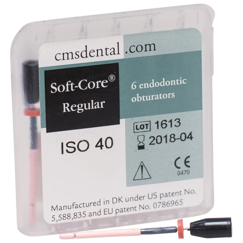 Medicom Soft-Core Obturator - Packung 6 Stück ISO 040