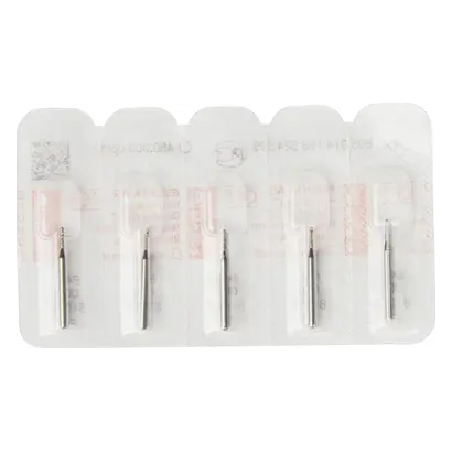 Edenta Diamanten 849 - Packung 5 Stück Standard, FG, Figur 196 Konus rund, 4 mm, ISO 009