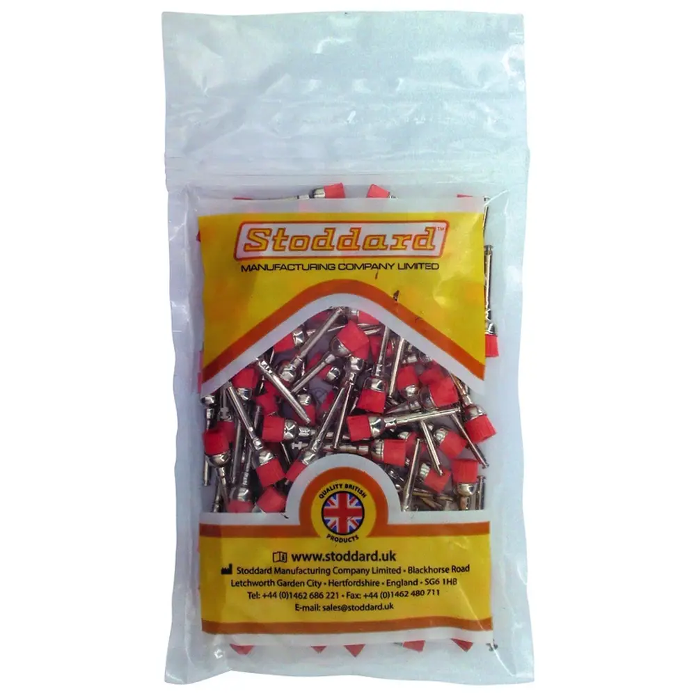 PRODENT Nylon Polierbürsten Smart - Packung 100 Stück pink, weich, RA