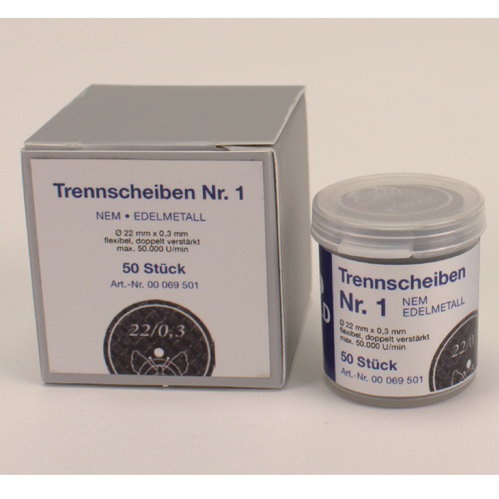 Trennscheiben Gr.1 22x0,3mm 50St