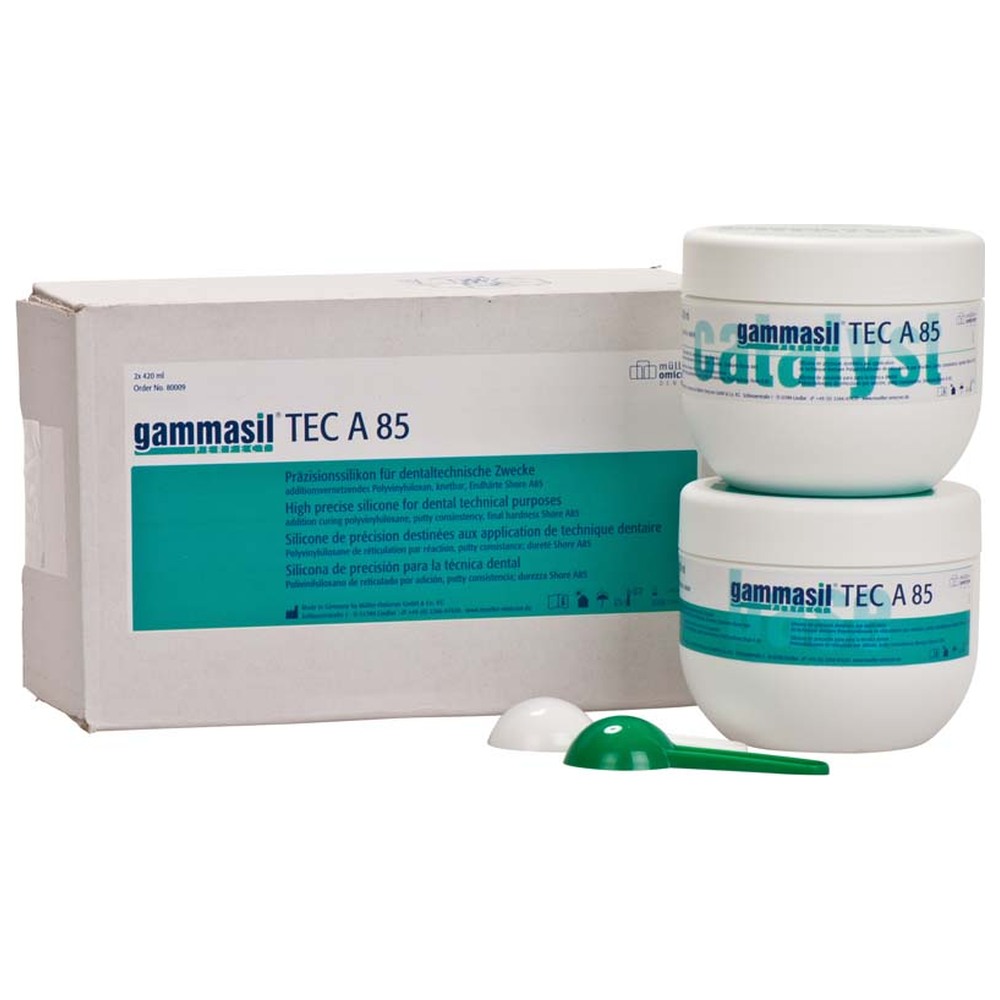 Müller-Omicron gammasil® PERFECT TEC A 85 - Packung 420 ml Base, 420 ml Katalysator