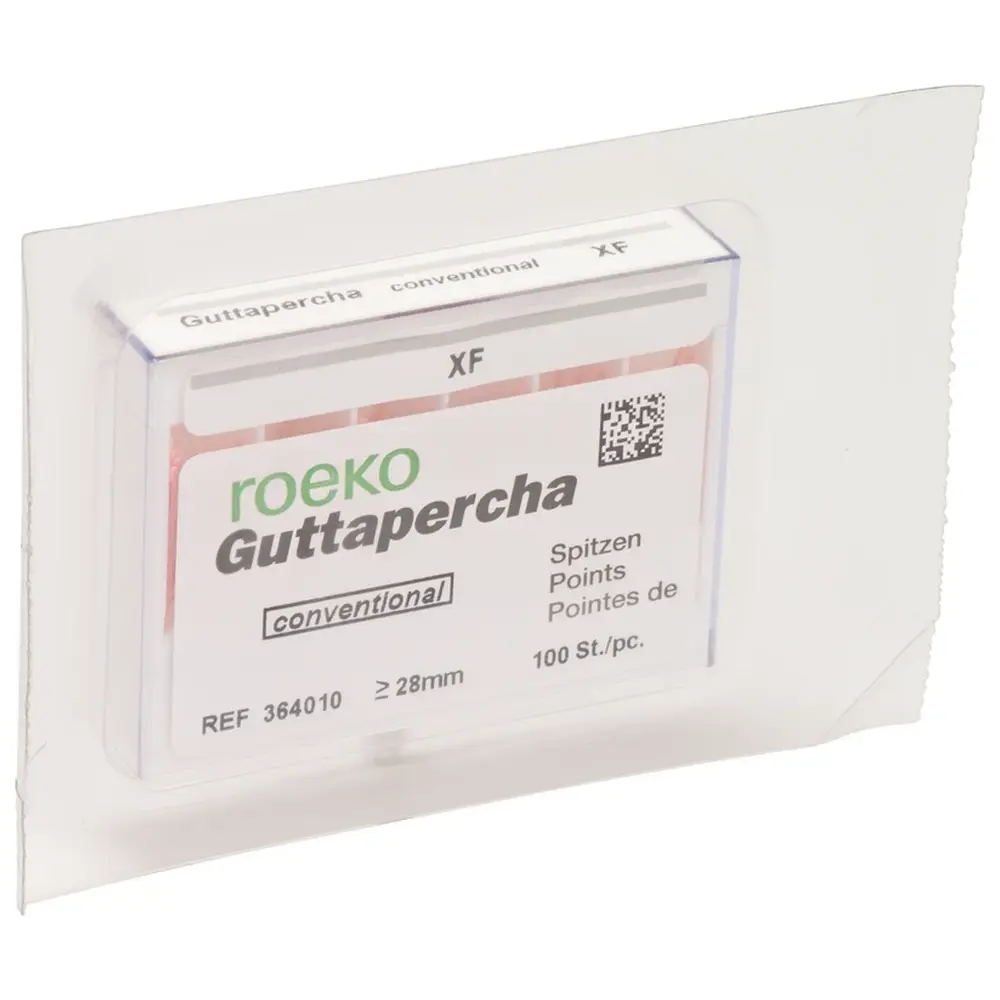COLTENE roeko Guttapercha Spitzen conventional - Packung 100 Stück XF