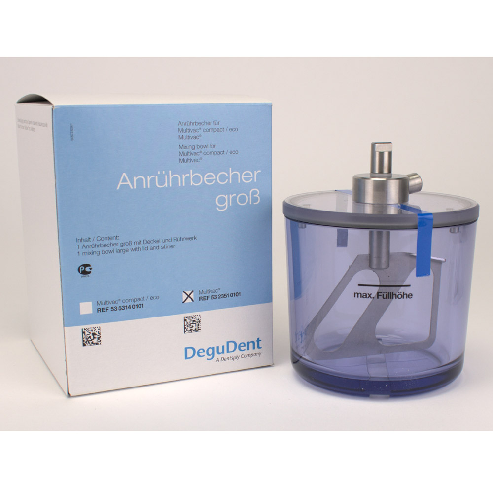 Anrührbecher groß f.Schlauchanschluss St