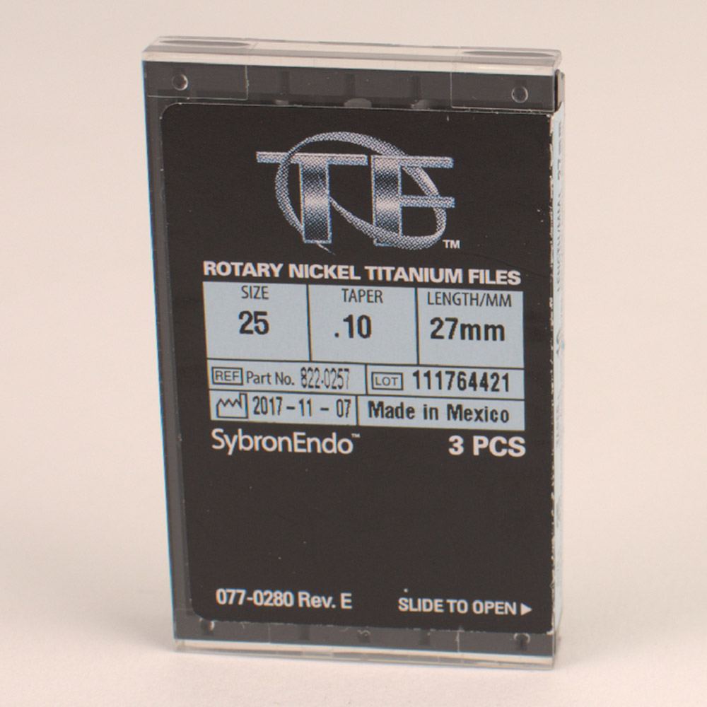 Twisted Files 25/.10 Taper 27mm 3St