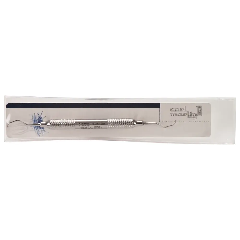 Carl Martin ErgoTouch Gracey-Küretten - Stück Figur 7-8, ErgoTouch Griff, OK + UK mittlere Abwinkelung