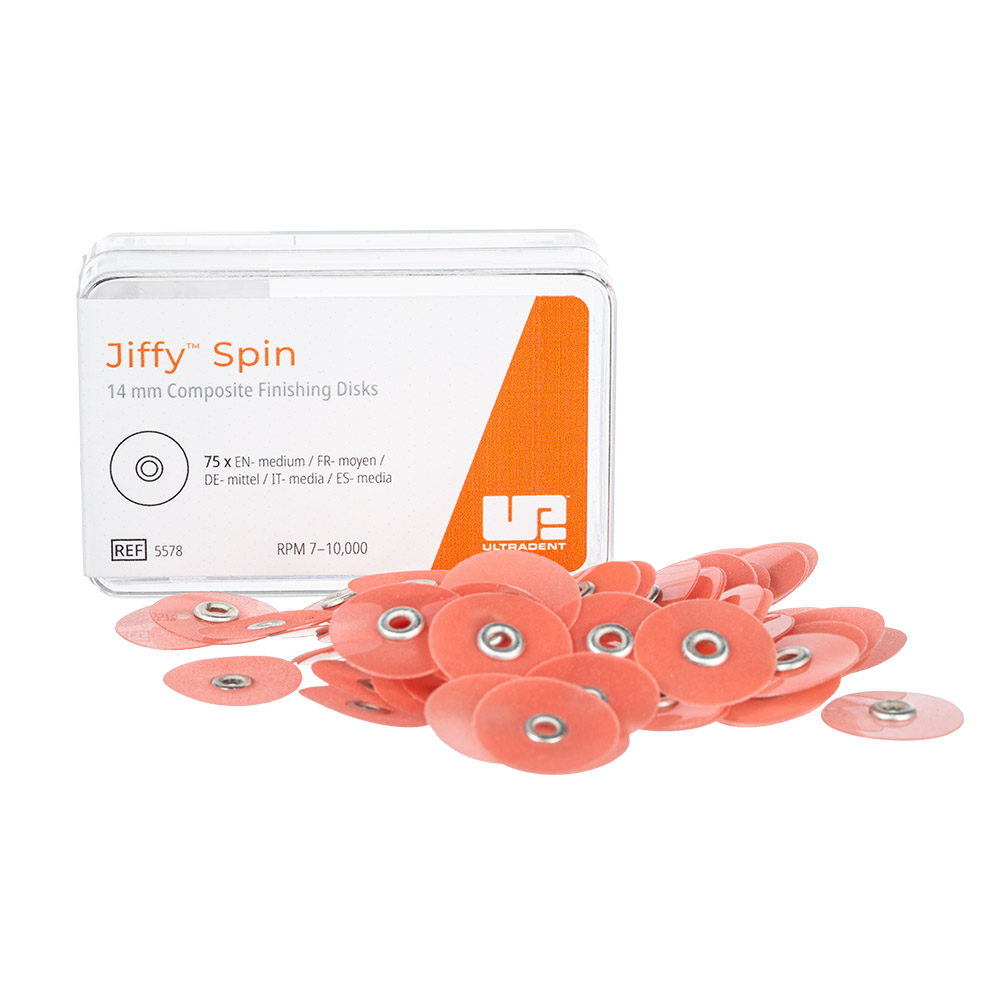 Jiffy Spin Disk 14mm medium 75St