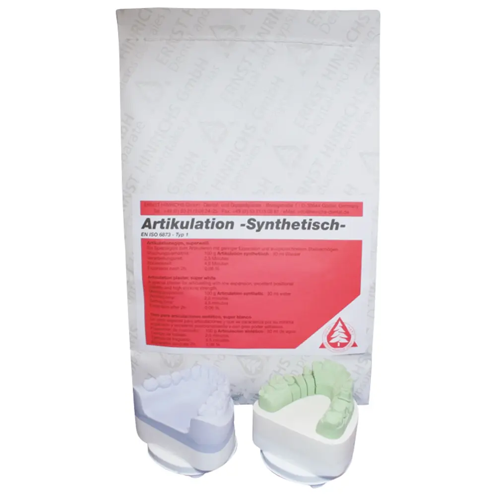 ERNST HINRICHS Artikulationsgips - synthetisch - Sack 25 kg Artikulationsgips ERNST HINRICHS Artikulationsgips - synthetisch - Sack 25 kg Artikulationsgips