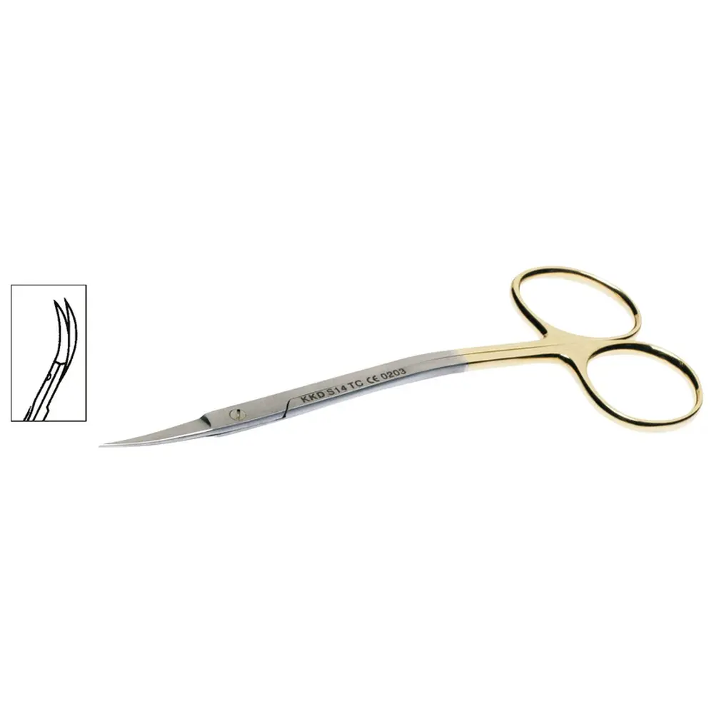 Kentzler-Kaschner KKD® Schere TC Line nach La Grange - Stück 13620, gebogen