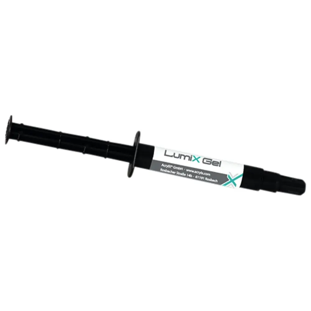 AcrylX LumiX® Gel - Set 3 x 3 g Gel farblos, 9 Dosiernadeln AcrylX LumiX® Gel - Set 3 x 3 g Gel farblos, 9 Dosiernadeln