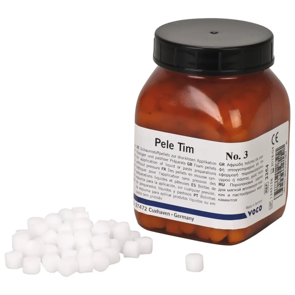 VOCO Pele Tim - Packung 500 Stück Ø 8 mm, Größe 3 VOCO Pele Tim - Packung 500 Stück Ø 8 mm, Größe 3