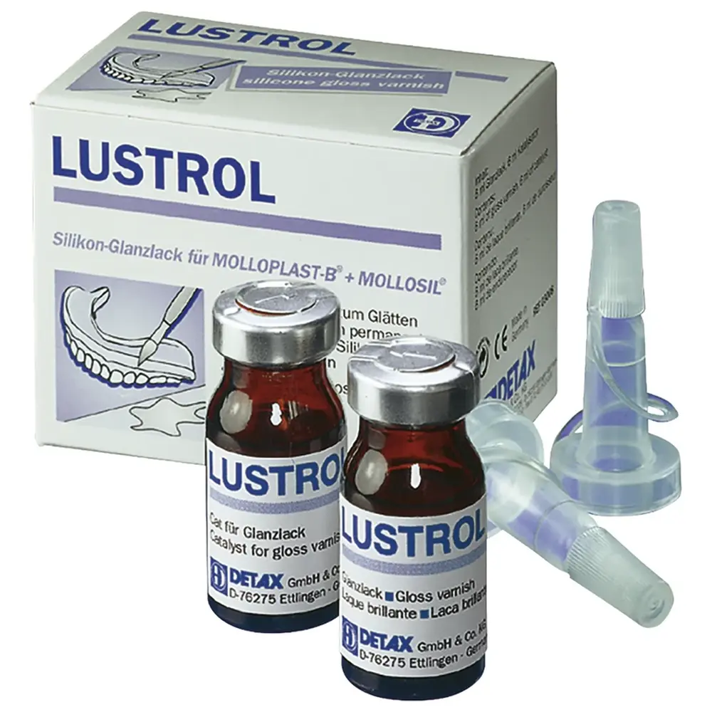 DETAX LUSTROL - Packung 2 x 6 ml Glanzlack