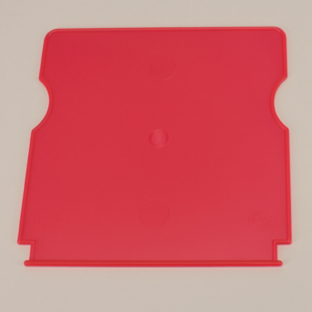 Klappe f. AS KT042.02 transluzent rot St