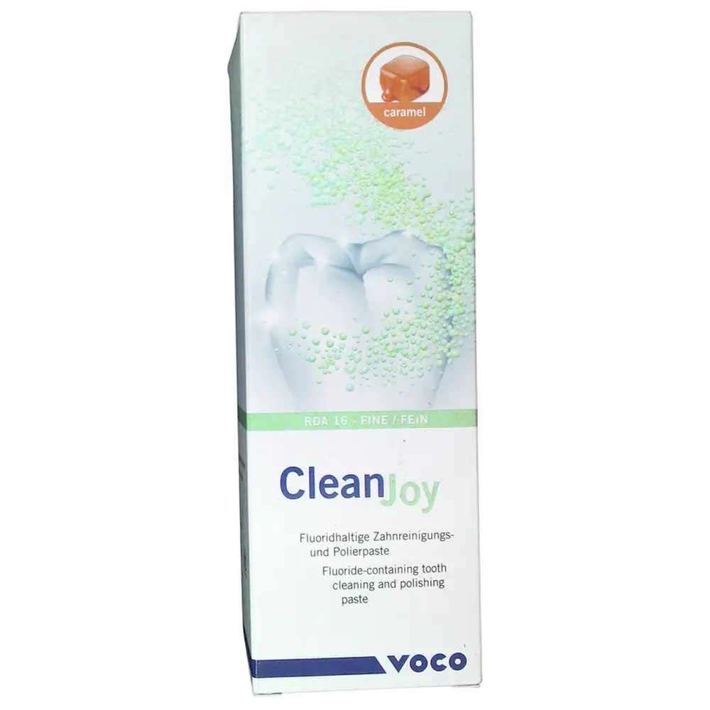 VOCO CleanJoy - Tube 100 g fein grün, caramel