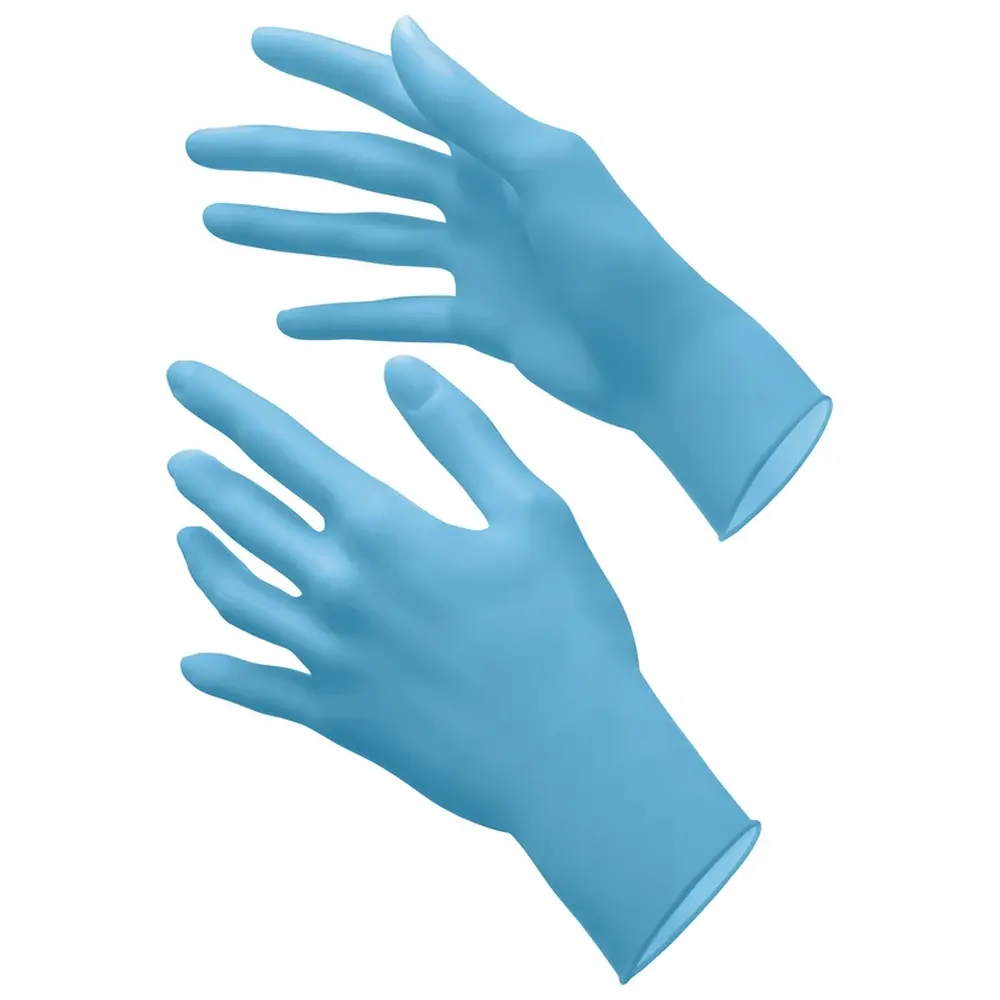 Akzenta TOP TOUCH PLUS - Packung 100 Stück puderfrei, ice blue, XL