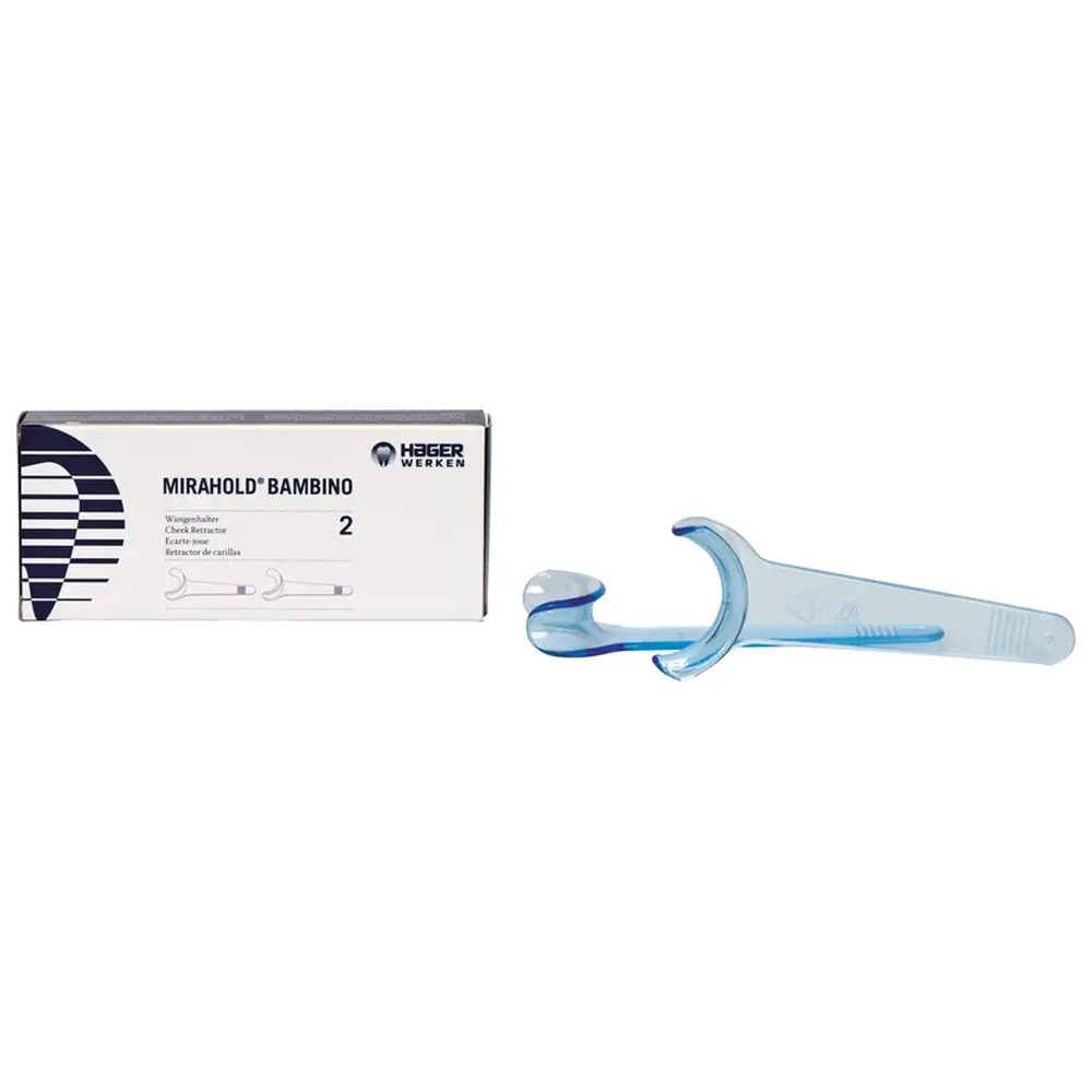 Hager & Werken Mirahold® Wangenhalter - Packung 2 Stück Bambino