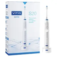 DENTAID VITIS sonic S20 - Stück inklusive 2 Ersatzbürstenköpfe medium, 1 Ladeteil