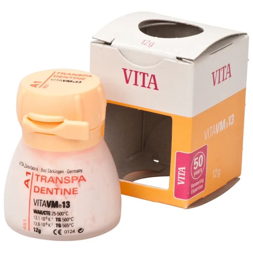 VITA VM® 13 classical A1-D4® - Packung 12 g Pulver transpa dentine A1