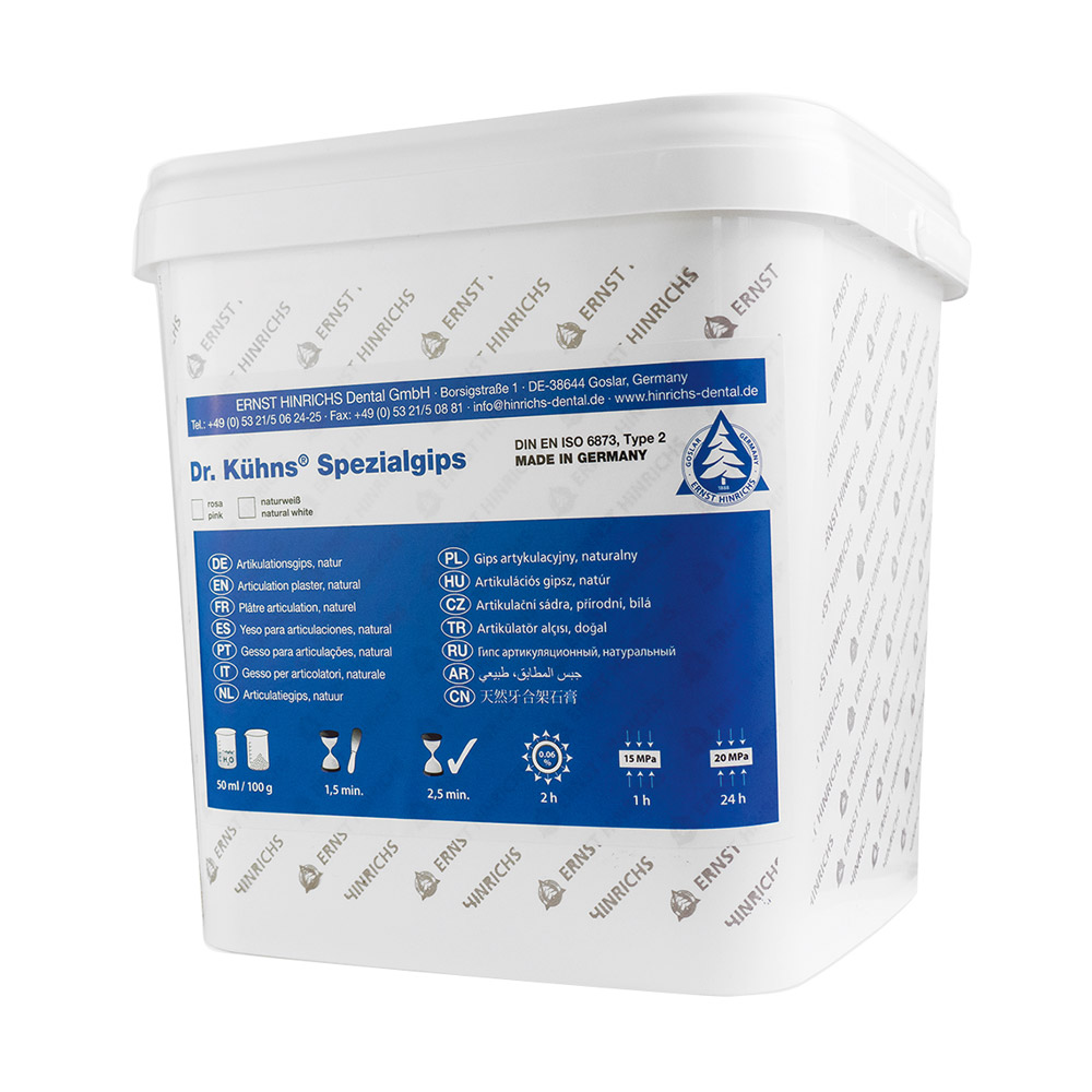 Dr. Kühns Spezialgips rosa 10 Kg Eimer
