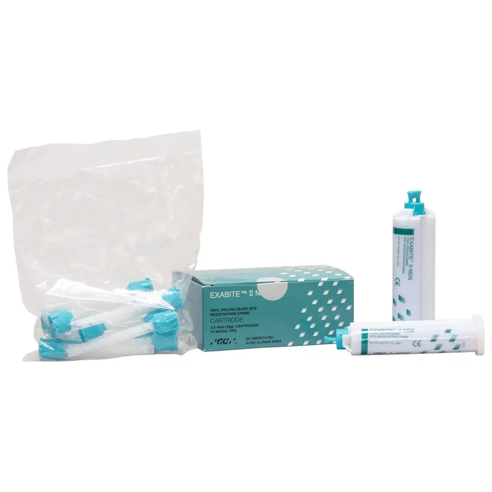 GC EXABITE II NDS - Intro Packung 2 x 48 ml Doppelkartusche, 12 Mischkanülen