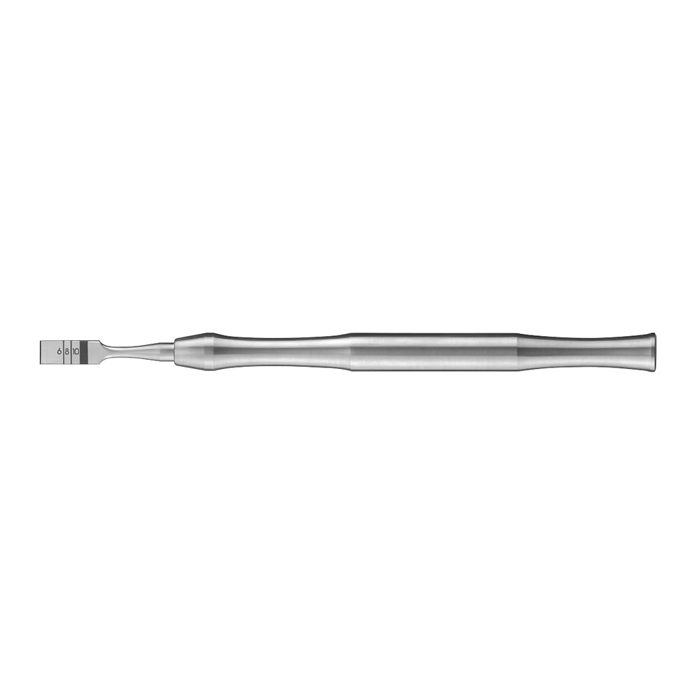 Osteotom Knochenmeissel 6mm gerade St