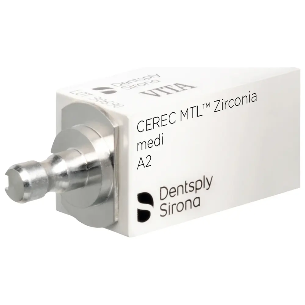 Dentsply Sirona CEREC MTL™ Zirconia - Packung 2 Stück medi A2
